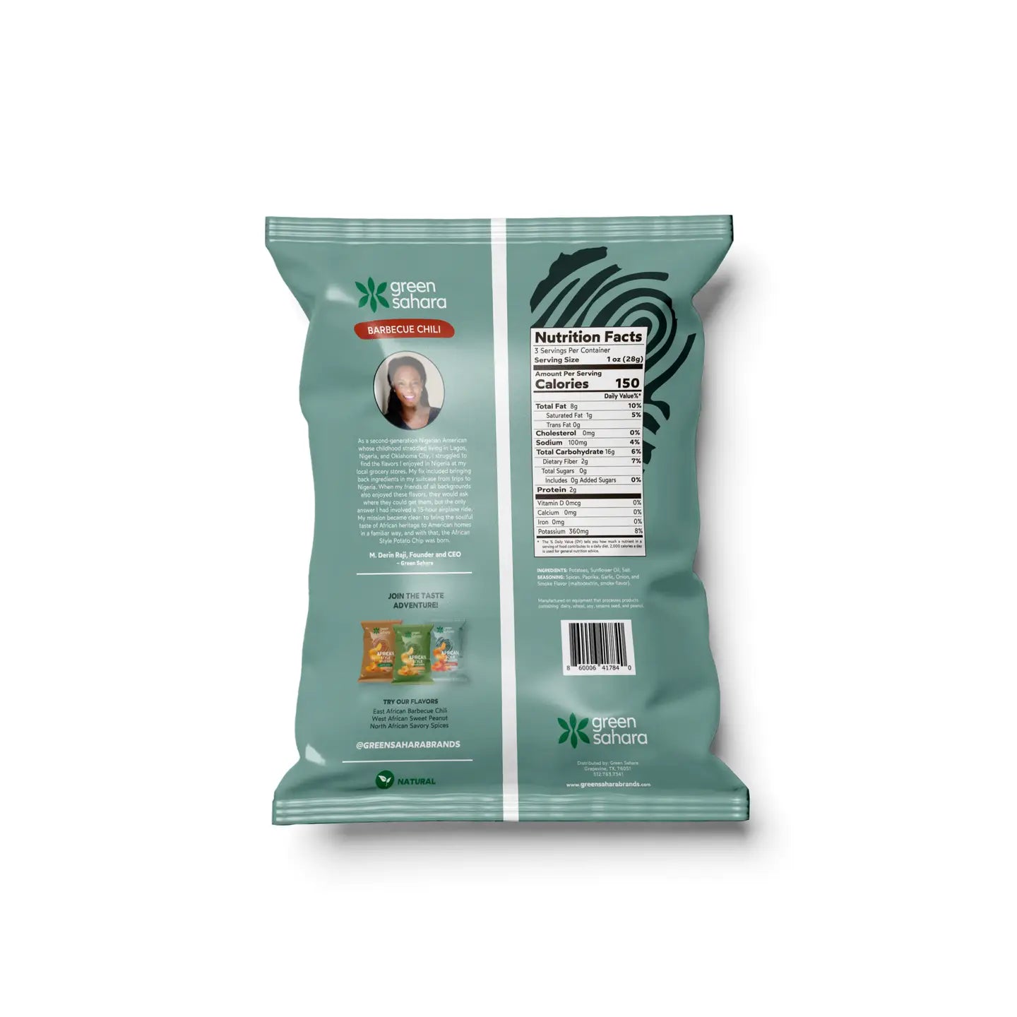 Gourmet East African Barbecue Chili Potato Chips