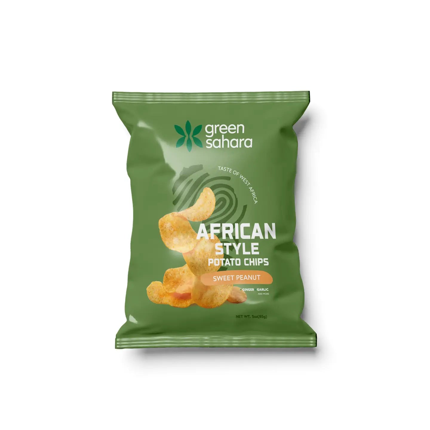 Gourmet West African Sweet Peanut Potato Chips