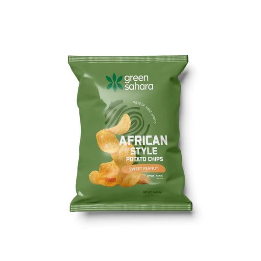 Gourmet West African Sweet Peanut Potato Chips